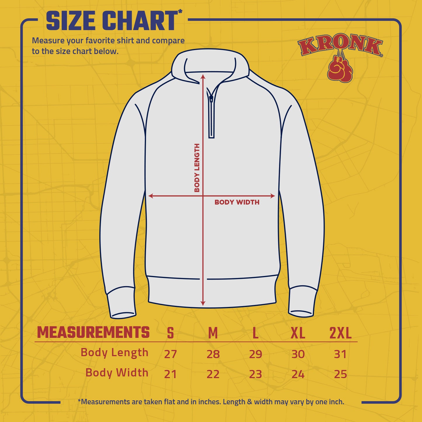 KRONK 'Logo' Quarter Zip